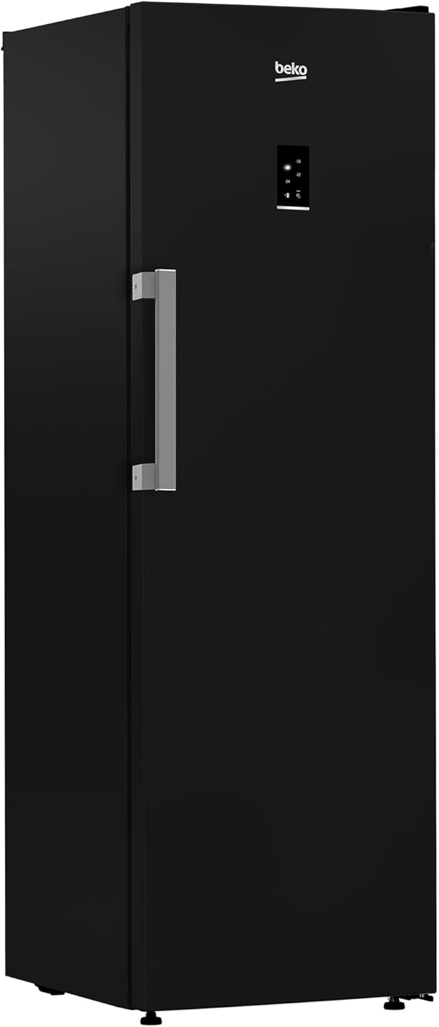 Beko NoFrost Upright Deep Freezer , 286 Liter , Black - B3RFNE314ZXPEB1