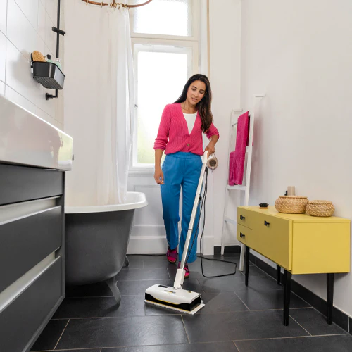 Karcher SC 1 Upright Steam Mop Cleaner , 1300 Watt , White