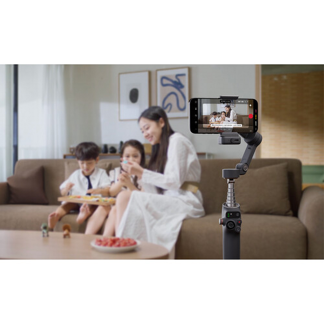 Dji Osmo Mobile 7P Smartphone Gimbal forsmartphones up to 3.3″ wide Dark Gray