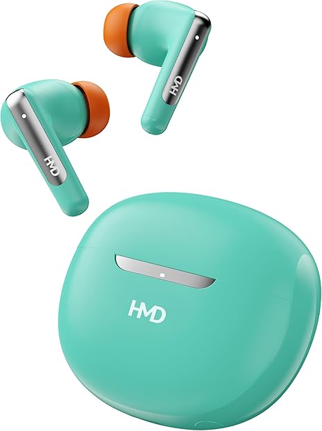 HMD DUB P60 Earbuds , with Active Noise Cancellation , Green