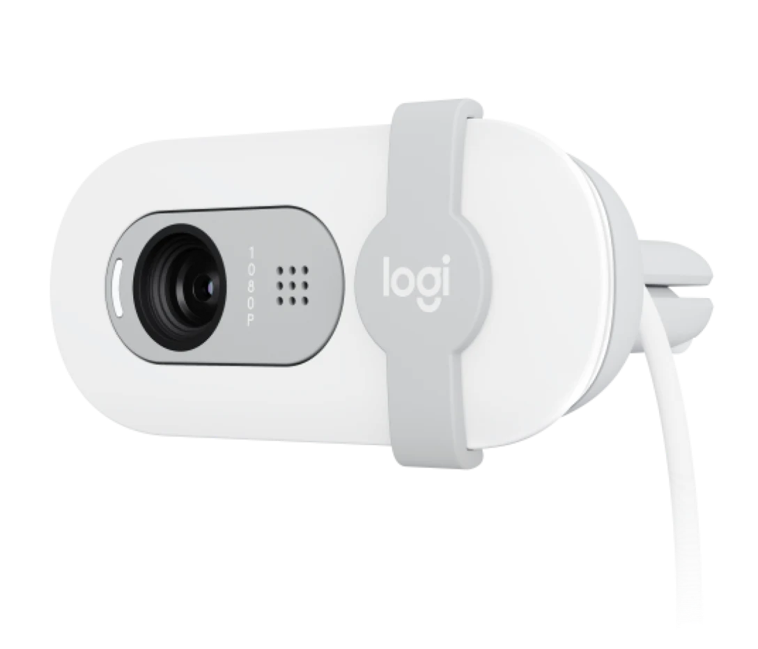 Logitech BRIO 100 Webcam , Off White