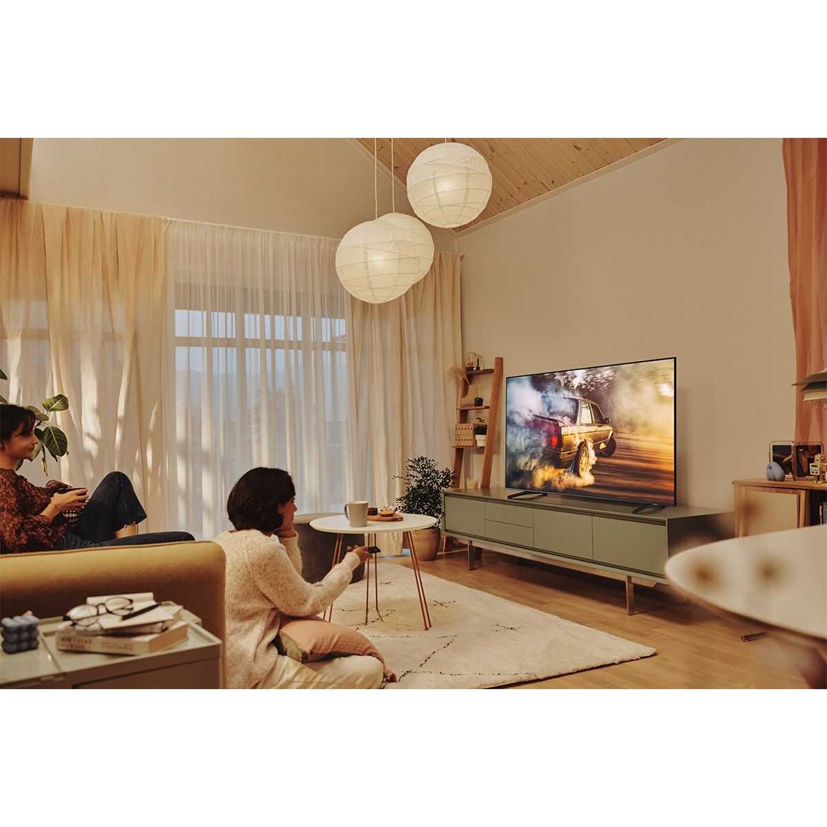 شاشة تلفزيون سمارت سامسونج ، مقاس 85 بوصة ، ليد ، دقة 4K UHD ، بريسيفر داخلي
