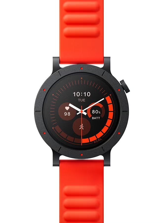 CMF By Nothing Watch 3 Pro Smart Watch , 1.43 Inch Black Orange