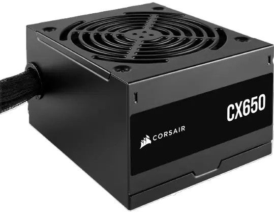 Corsair CX650 Power Supply , Black - CP-9020278-UK