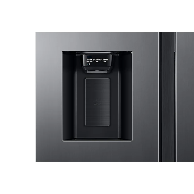 ثلاجة بابين سامسونج ، سعة 634 لتر ، نوفروست ، انفرتر ، فضي - RS68A8820S9