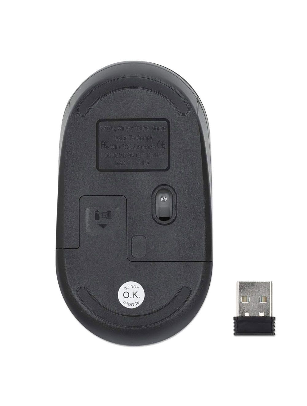 Manhattan Performance III Wireless Mouse , Black - 190145