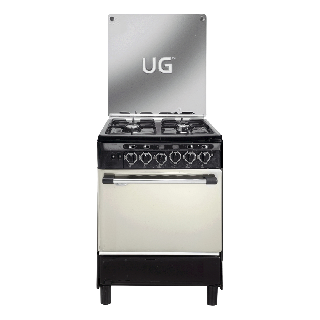 بوتاجاز غاز يونيون غاز بريستيج ، عدد 4 شعلة ، اسود - UG-55 - BB