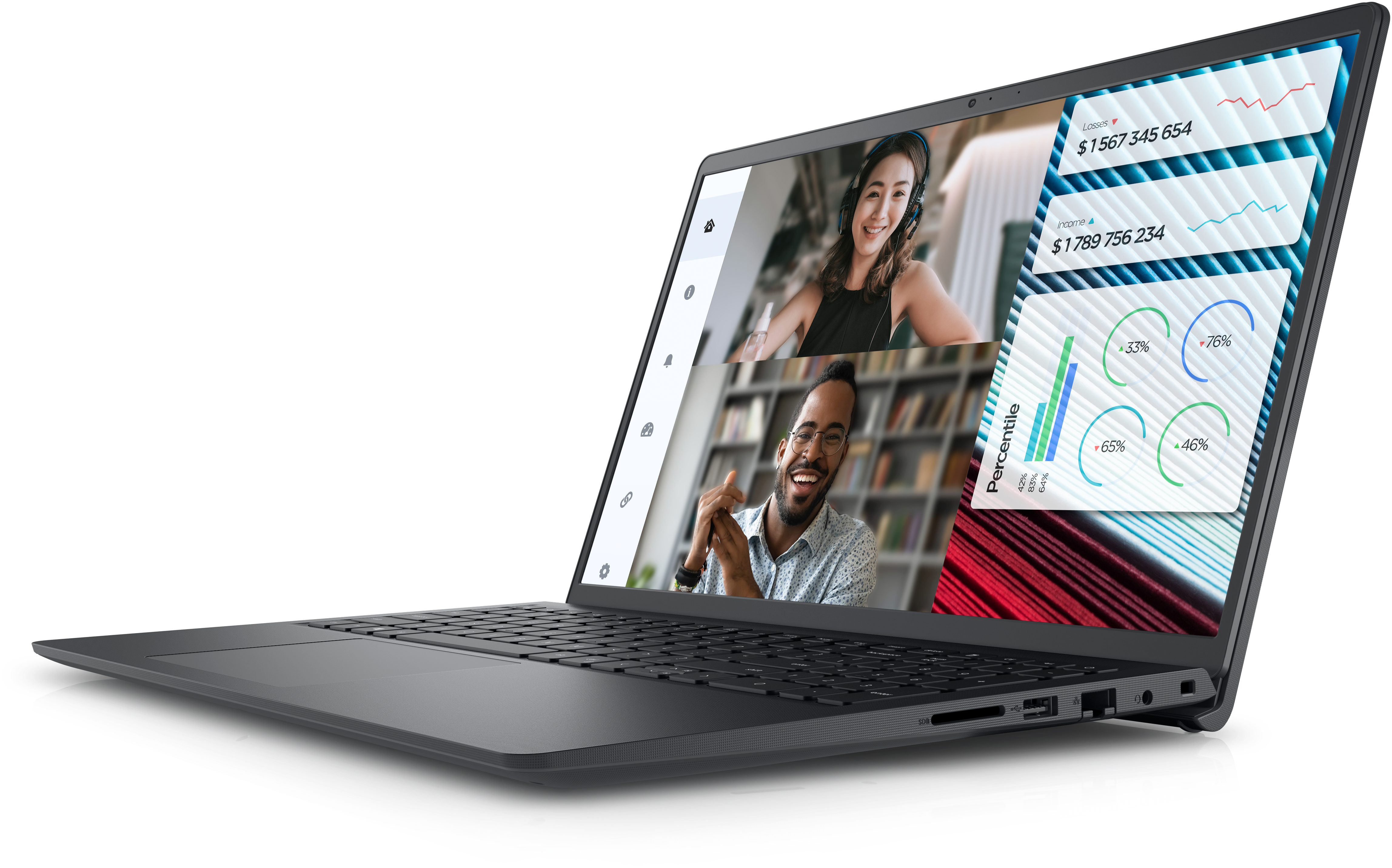 Dell Vostro 3520 Laptop ,Intel Core i7-1255U ,512 GB ,8 GB ,NVIDIA GeForce MX550 ,Ubuntu