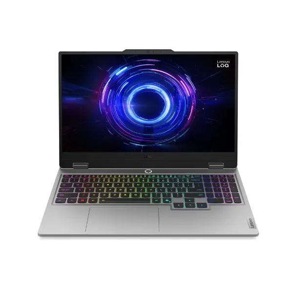 لاب توب جيمنج لينوفو LOQ 15IRX10 - 83JE00WVED ، معالج انتل كور i7-14700HX 15.6 بوصة ، هارد 512 جيجا بايت SSD ، رام 16 جيجا بايت ، كارت شاشة انفيديا جي فورس RTX 5060 ،فري دوس - رمادي لونا