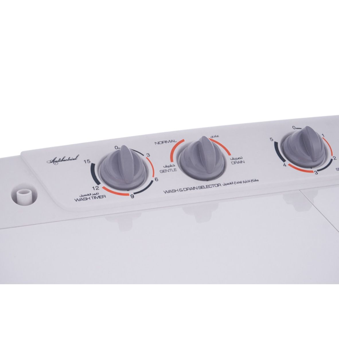 غسالة نصف اتوماتيك فريش TWM600PD ، سعة 6 كجم ، ابيض