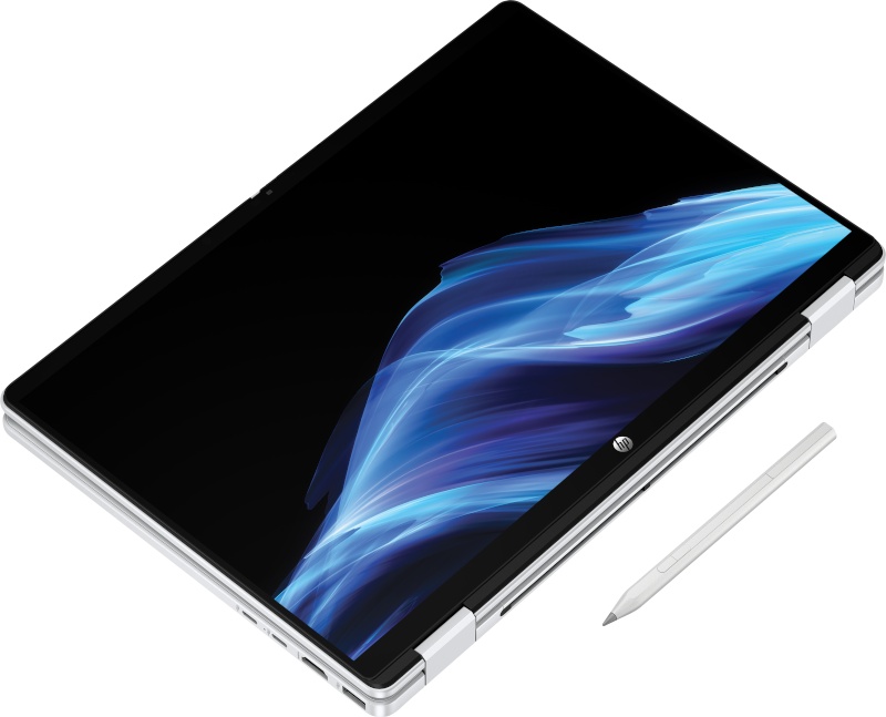 Hp OmniBook 5 Flip 14-fp0027ne C53GX Laptop ,Intel Core i7-1355U 14 Inch ,512 GB SSD ,16 GB ,Intel Iris XE Graphics ,Windows 11 - Glacier Silver