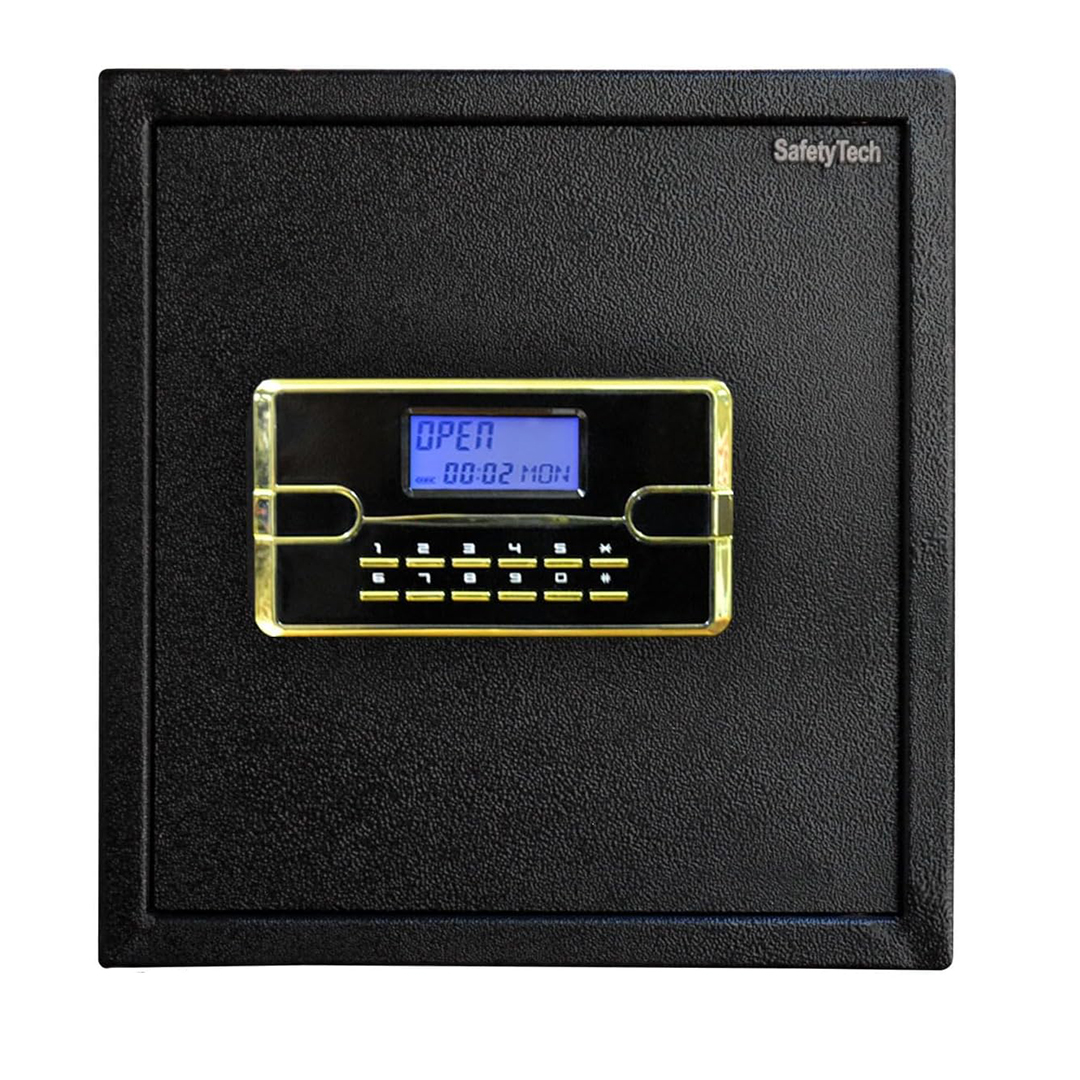 Safety Tech Digital Electronic with Keys Safe Box ,40 Liter ,Black - GN40 BLT3