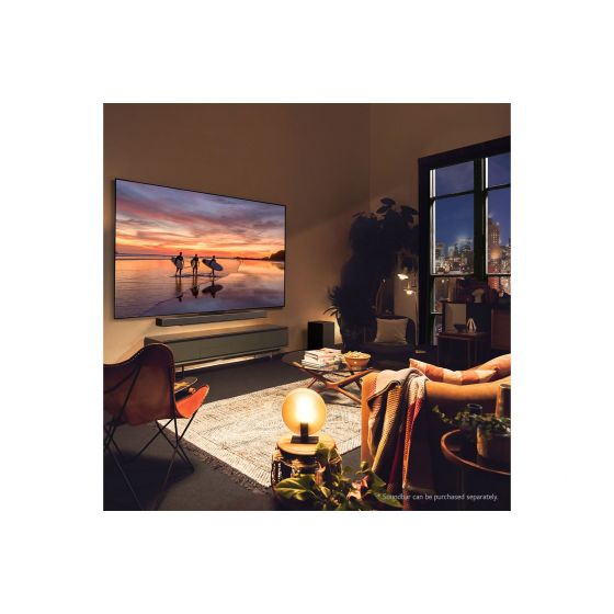 شاشة تلفزيون سمارت ال جي ، مقاس 77 بوصة ، OLED Evo ، دقة 4K UHD ، بريسيفر داخلي