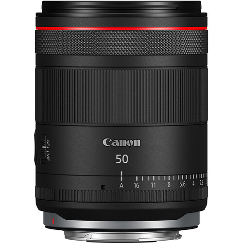 Canon Camera Lens , 50 mm for Canon RF Cameras , Black - ICS-4220