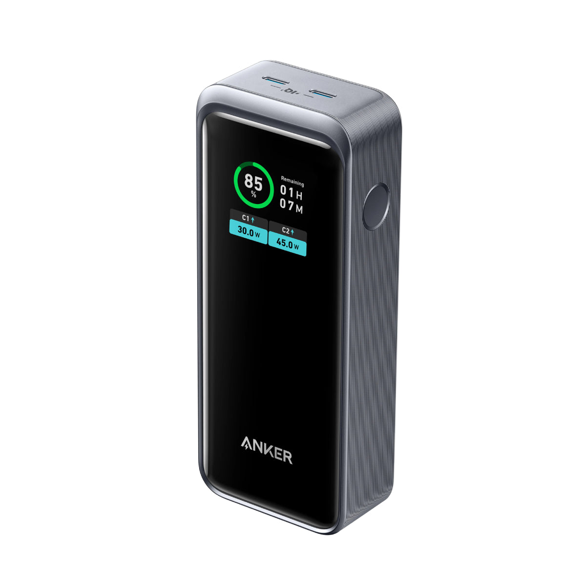 Anker Prime Wired Power Bank , 12000 mAh 2 Ports , Gray , A1335P11
