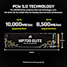 Corsair MP700 ELITE Internal SSD , 1 Terabyte M.2 2280