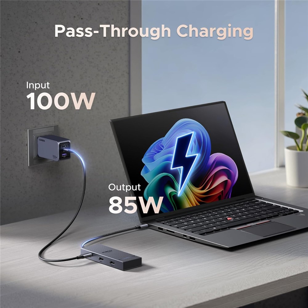 موزع USB متعدد المنافذ يوجرين ريفودوك برو - 45365