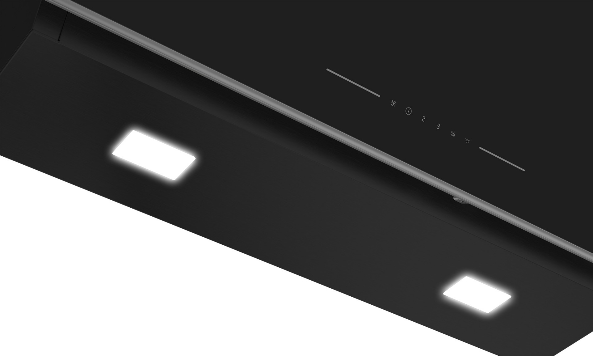 Beko Built-In Decorative Hood , 90 Centimeter , Black - BHCA96641BFBHSE