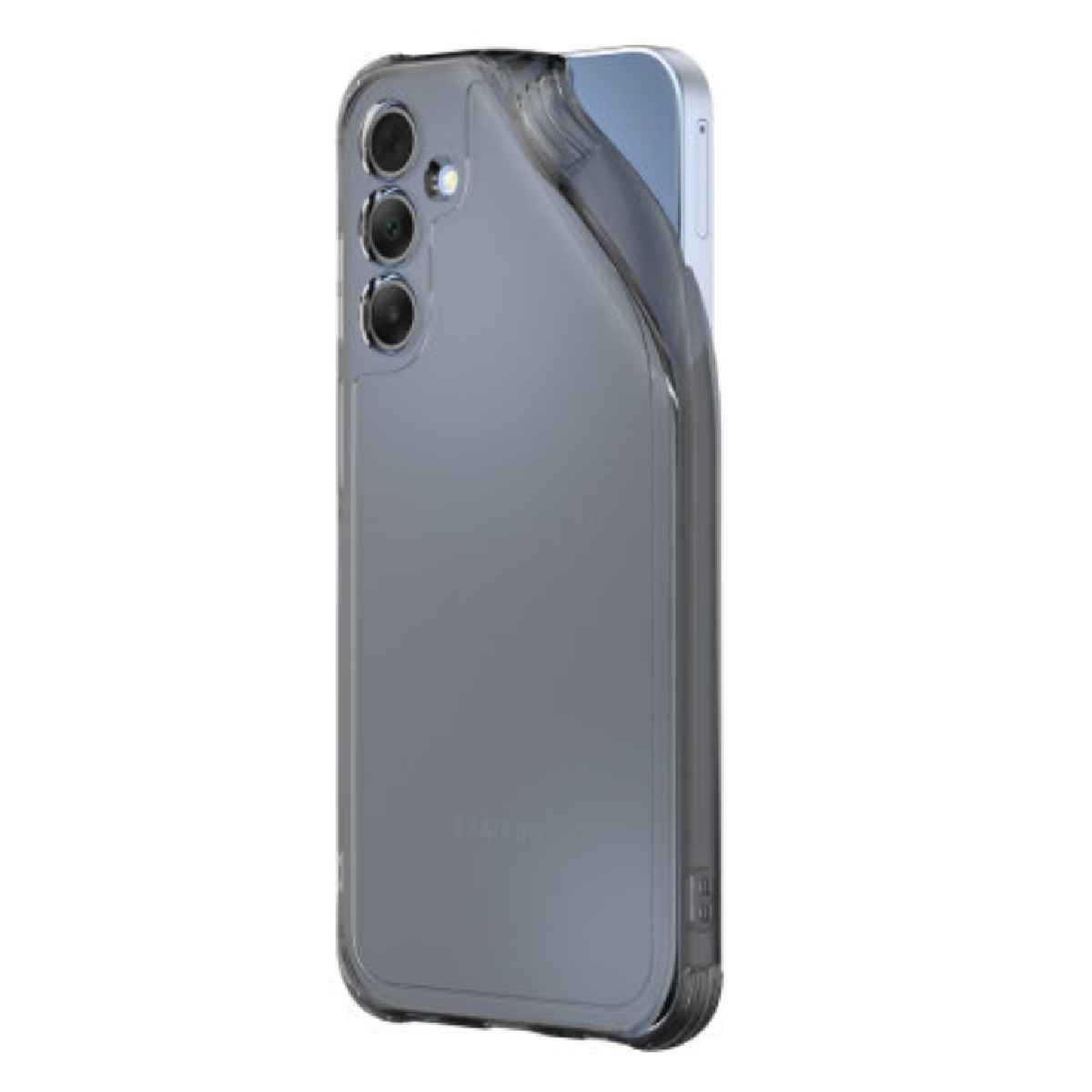 جراب ظهر PC + TPU اراري فليكسييلد ، لسامسونج جالاكسي A15 / سامسونج جالاكسي A15 5G ،شفاف