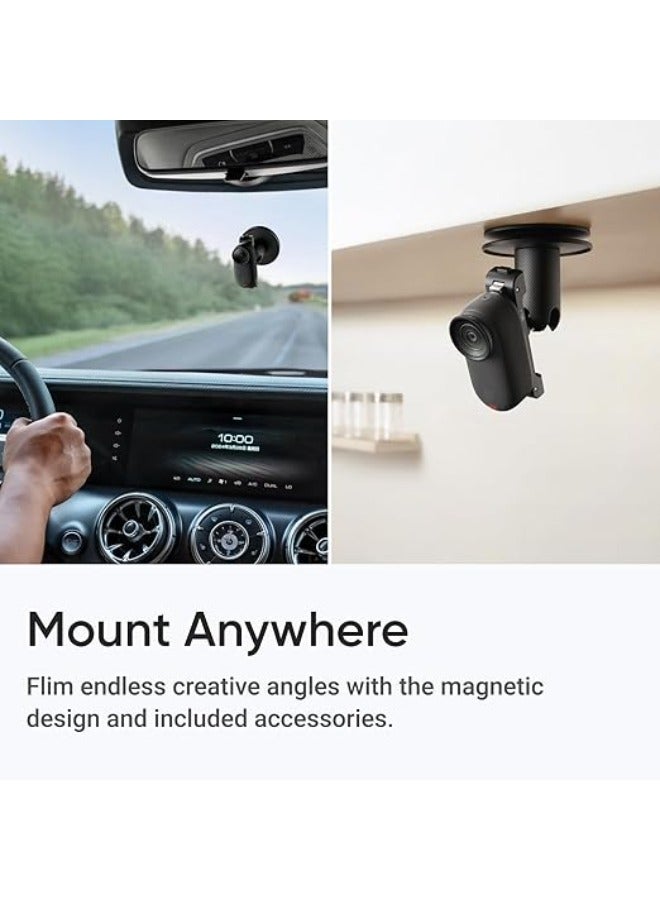 Insta360 GO 3S Action Camera , 3 megapixels , Midnight Black - CINSAATA