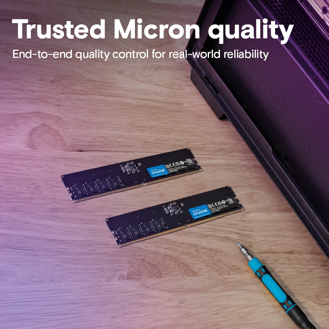 Crucial Desktop Memory DDR5 - CT8G48C40U5