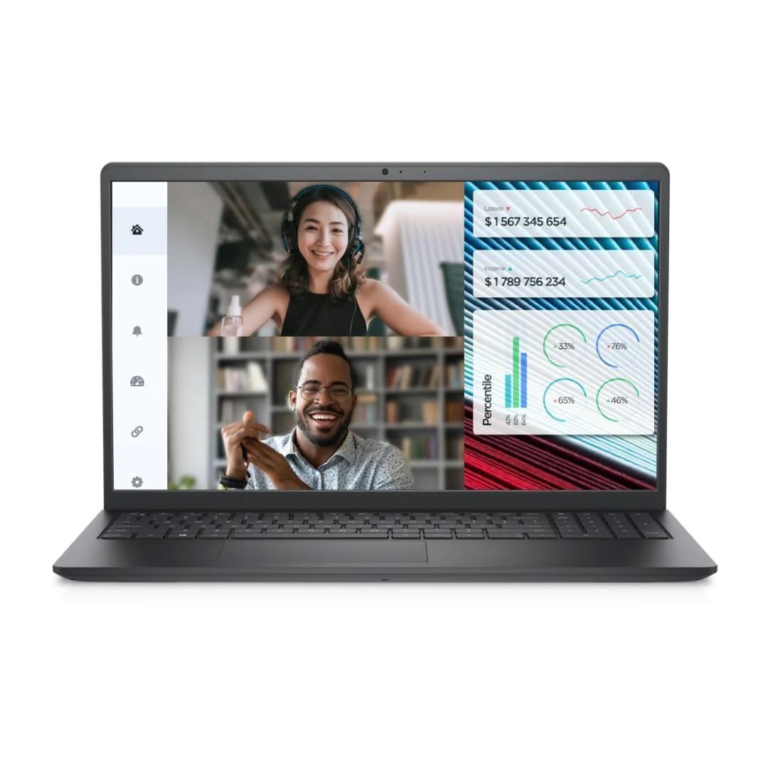لاب توب ديل فوسترو 3520 ، معالج انتل كور i5-1235U 15.6 بوصة ، هارد 256 جيجا بايت SSD ، رام 8 جيجا بايت ، كارت شاشة انتل UHD جرافيكس ،اوبنتو - اسود كربون