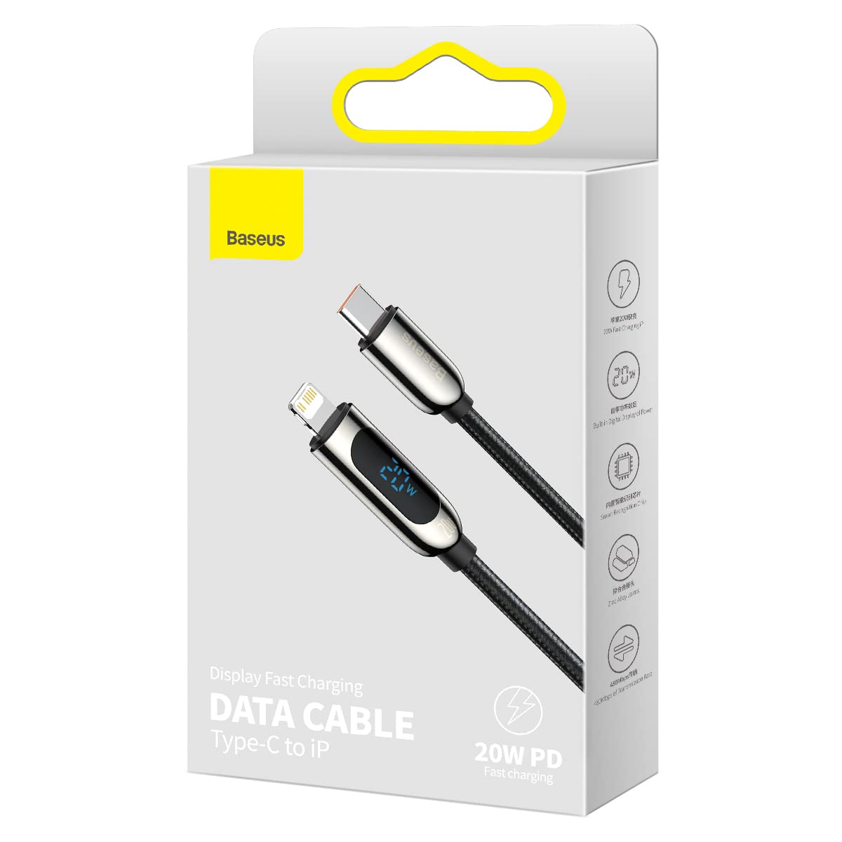 Baseus Lightning Charging Cable 2 Meter Black