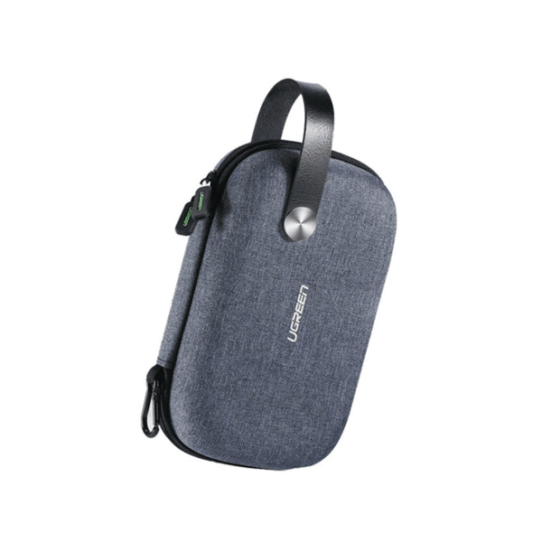 Ugreen Storage Case forChargers, mouse, earphones, hard drives, Power banks, flash drives, memory cards, and more ,Grey - LP152