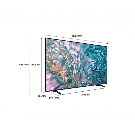 Samsung 75 Inch Smart TV , 4K UHD LED Built-In Receiver