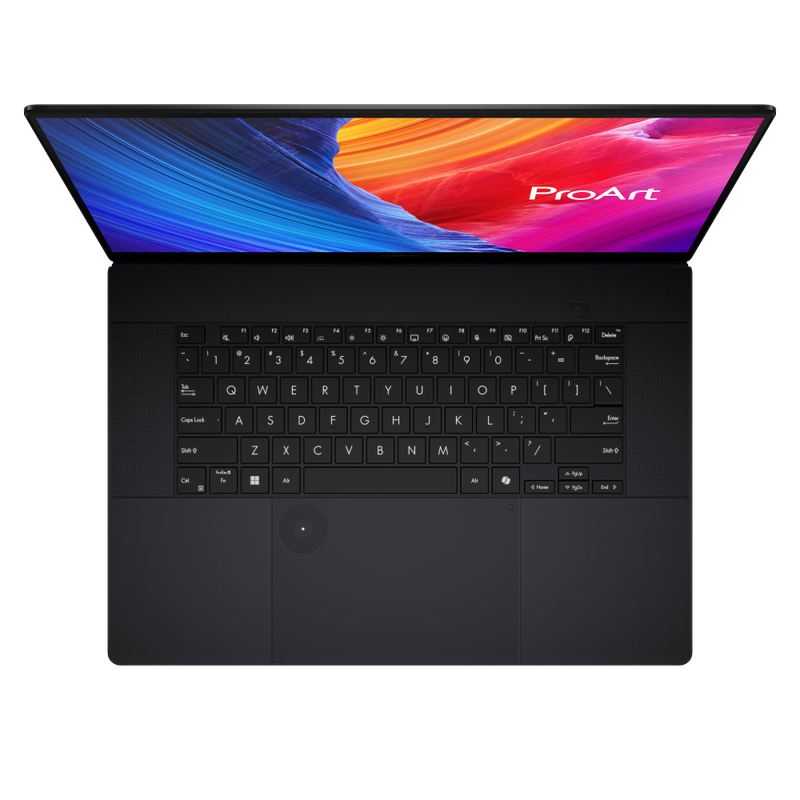 لاب توب اسوس برو ارت P16 - برو ارت P16 H7606WP-ME021X ، معالج ايه ام دي رايزن AI 9 HX 370 16 بوصة ، هارد 2 تيرا بايت SSD ، رام 64 جيجا بايت ، كارت شاشة انفيديا جي فورس RTX 5070 ،ويندوز 11 - اسود نانو