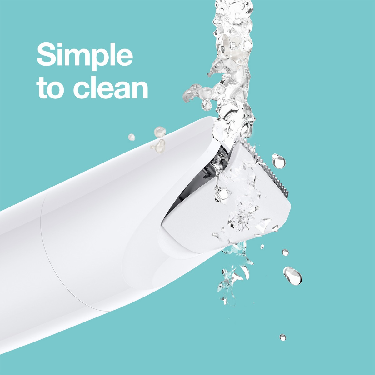 Braun Hair Trimmer , White - BS1000