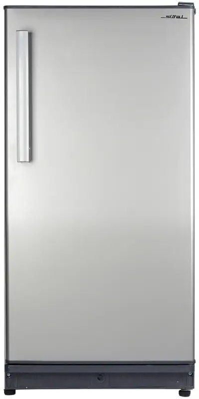 Siltal Defrost Defrost Upright Deep Freezer , 185 Liter , Silver - SVF20255DS
