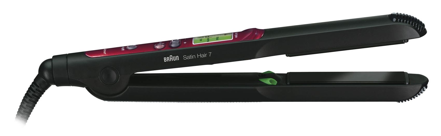 Braun Satin Hair 7 Hair Straightener , Black Red - ST750