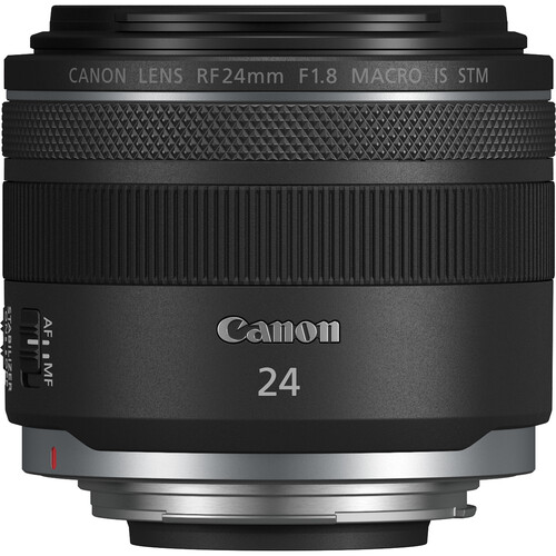 Canon Camera Lens , 24 mm for Canon RF Cameras , Black - ICS-237