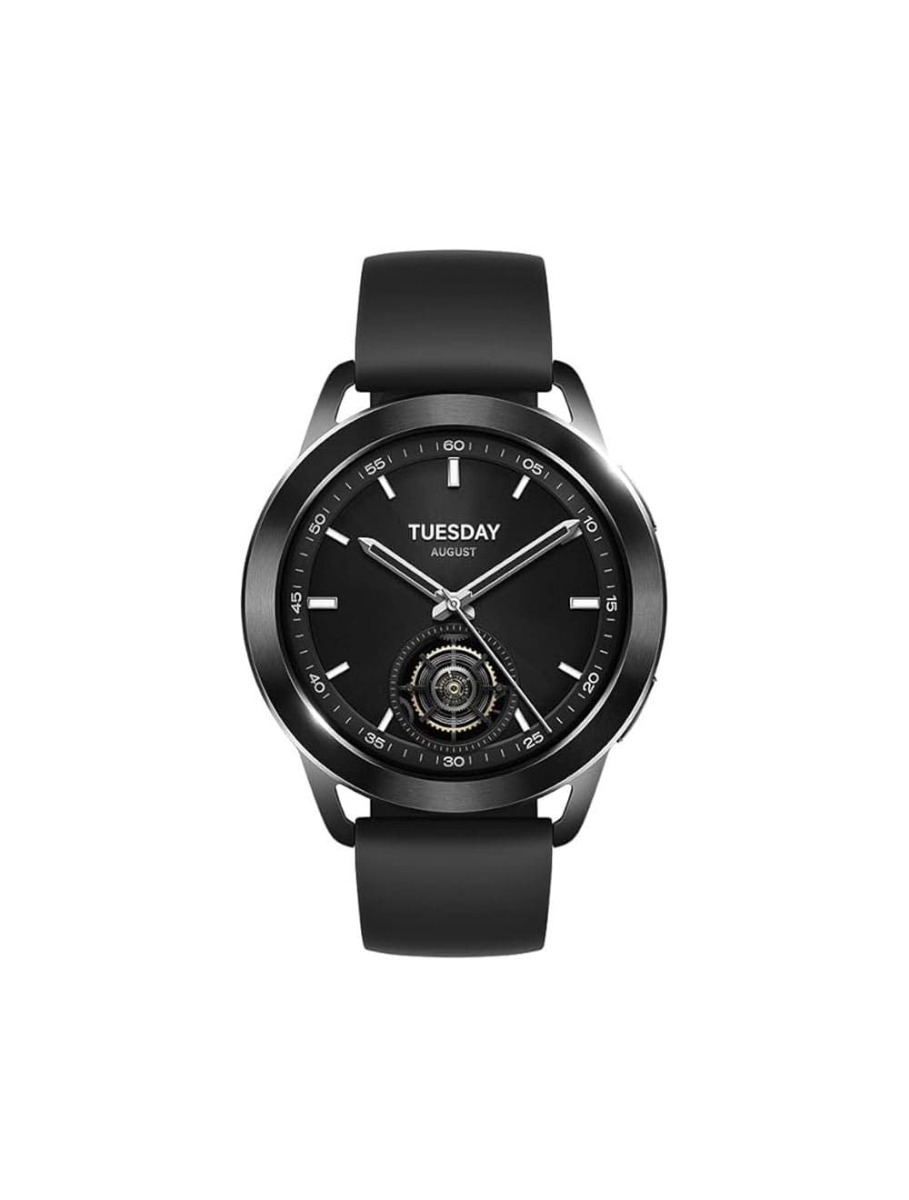 ساعة سمارت شاومي ووتش S3 ، مقاس 1.43 بوصة ، اسود - BHR7874GL
