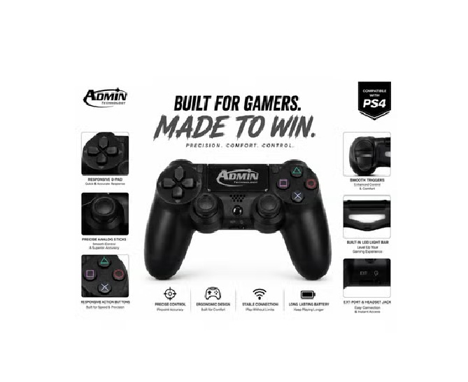 Admin Wireless Wireless Controller , Black