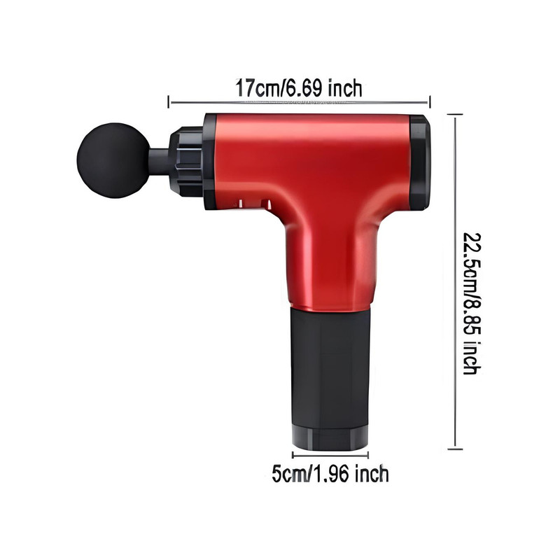 Generic Body Massager , Red - KH-320