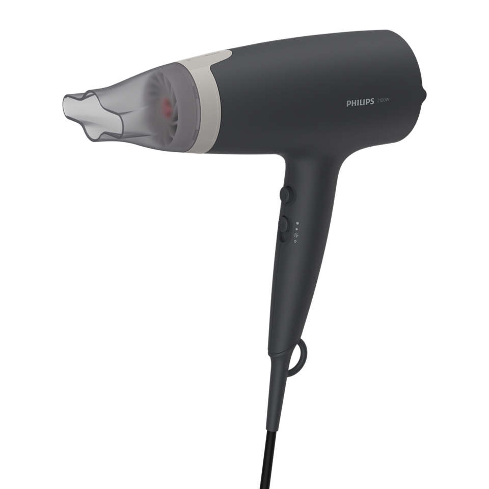 Philips Hair Dryer 2100 Watt , Black - BHD351-13