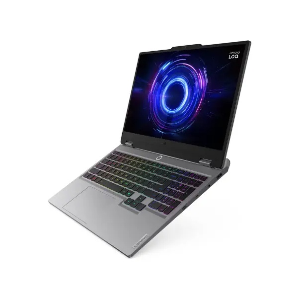 لاب توب جيمنج لينوفو LOQ 15IRX10 - 83JE00WVED ، معالج انتل كور i7-14700HX 15.6 بوصة ، هارد 512 جيجا بايت SSD ، رام 16 جيجا بايت ، كارت شاشة انفيديا جي فورس RTX 5060 ،فري دوس - رمادي لونا