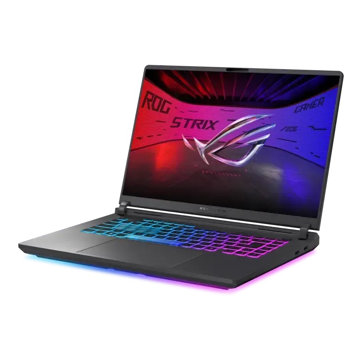 لاب توب اسوس روج ستريكس G16 - G614PR-RV009W ، معالج ايه ام دي رايزن 9 8940HX 16 بوصة ، هارد 1 تيرا بايت SSD ، رام 32 جيجا بايت ، كارت شاشة انفيديا جي فورس RTX 5070 TI ،ويندوز 11 - رمادي اكليبس