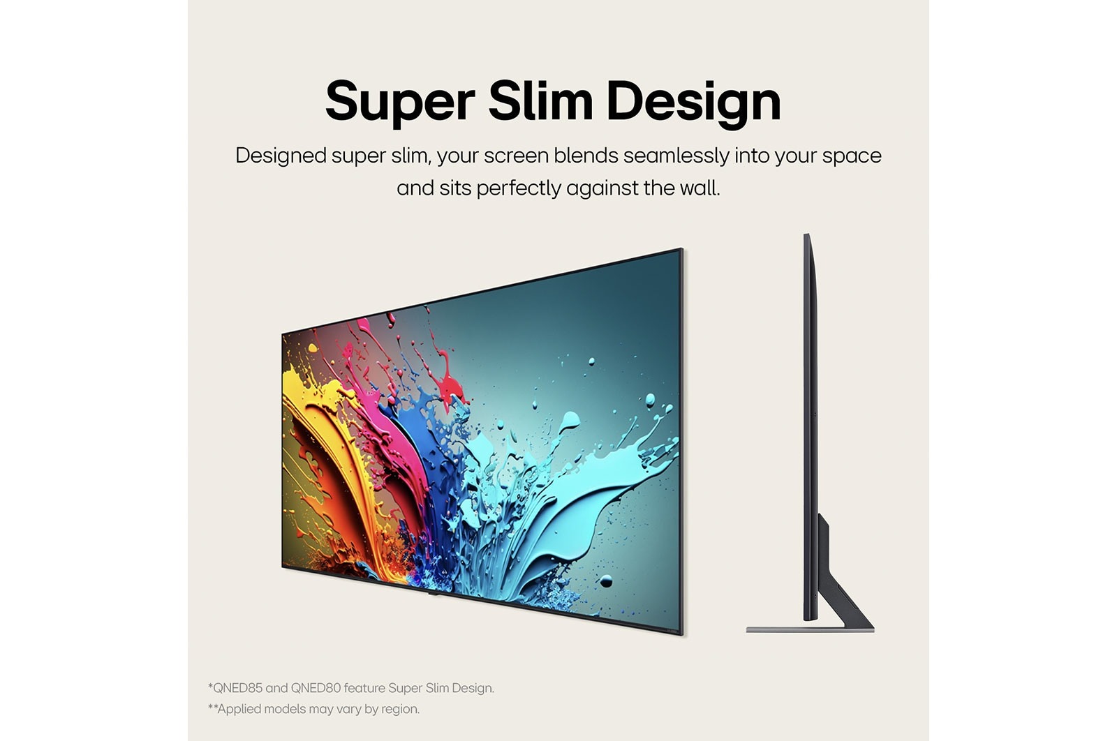 LG 65 Inch Smart TV , 4K UHD Mini LED Built-In Receiver