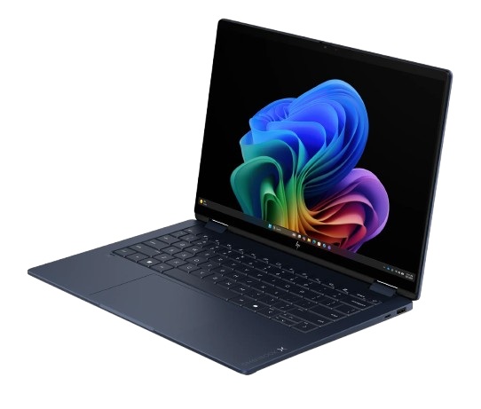 لاب توب اتش بي اومني بوك X فليب نكيست جين مدعوم بالذكاء الاصطناعي - 14-kb0000ne ، معالج انتل كور الترا 7 355 14 بوصة ، هارد 1 تيرا بايت SSD ، رام 16 جيجا بايت ، كارت شاشة انتل جرافيكس ،ويندوز 11 - ازرق اتموسفيرك