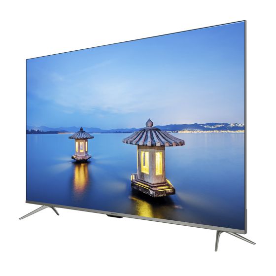 شاشة تلفزيون سمارت شارب FL6 سيريس ، مقاس 55 بوصة ، ليد ، دقة 4K UHD ، بريسيفر داخلي