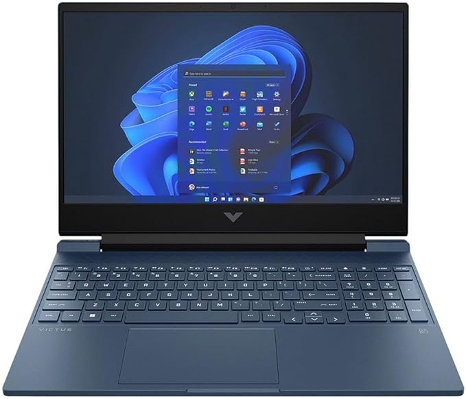 لاب توب اتش بي فيكتوس 15-FA0033DX ، معالج انتل كور I5-12450H 15.6 بوصة ، هارد 512 جيجا بايت SSD ، رام 8 جيجا بايت ، كارت شاشة انفيديا جي فورس RTX 3050 ،ويندوز 11 - ازرق