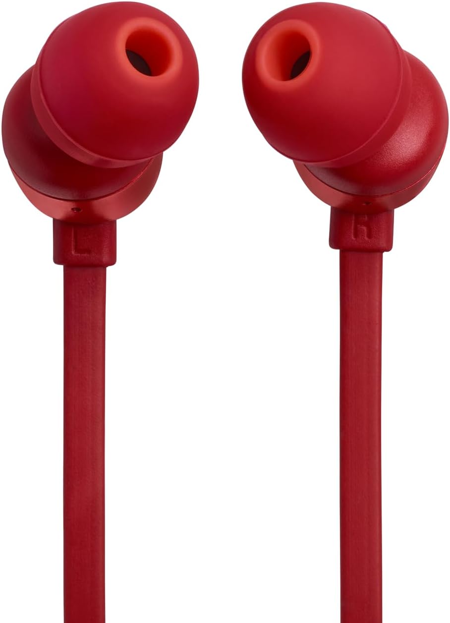 Jbl Tune 310C Wired Earphones , EQ Presets , Red - JBLT310C