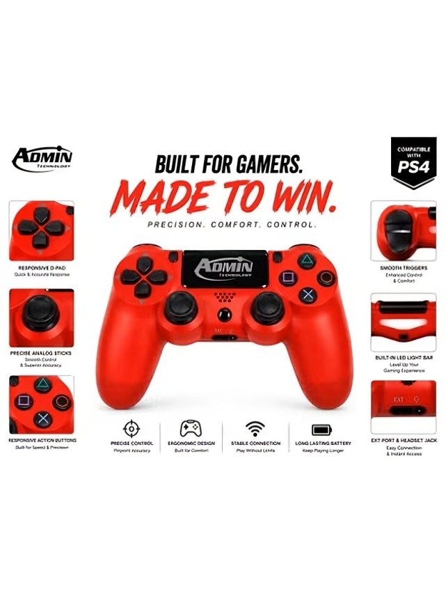 Admin Wireless Wireless Controller , Red