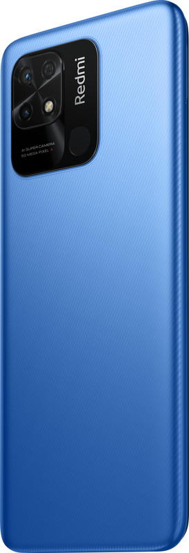 Xiaomi Redmi 10C , 128 GB , 4 GB , 4G LTE , Dual-SIM - Blue