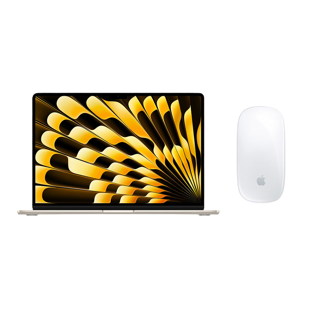 Apple MacBook Air 2026 International Version MDVD4 Laptop ,Apple M5 Chip with 10 Cores CPU 13 Inch ,512 GB SSD ,16 GB ,Apple 10-Core GPU ,macOS - Starlight