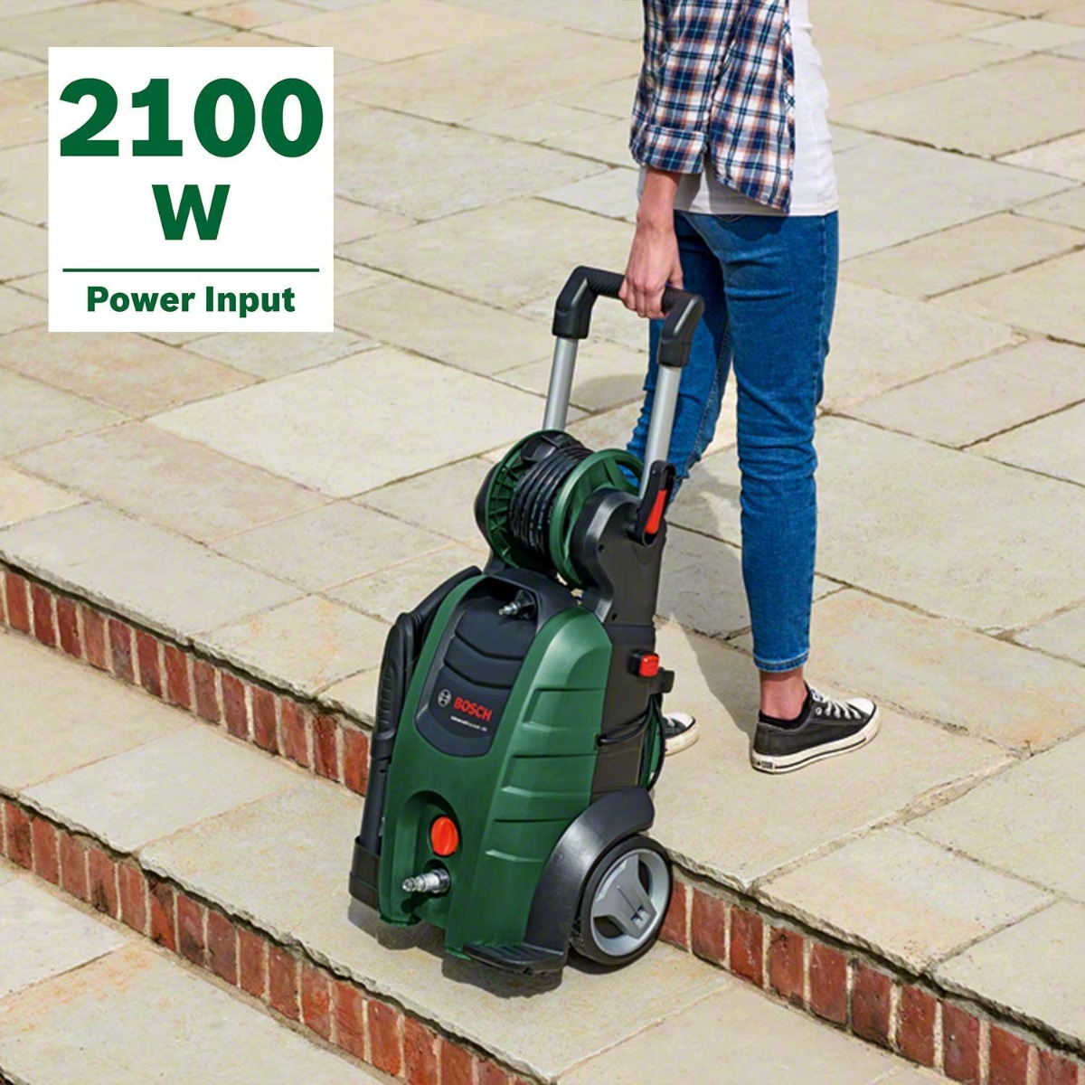 Bosch High Pressure Washer , Green Black - 06008A7D00