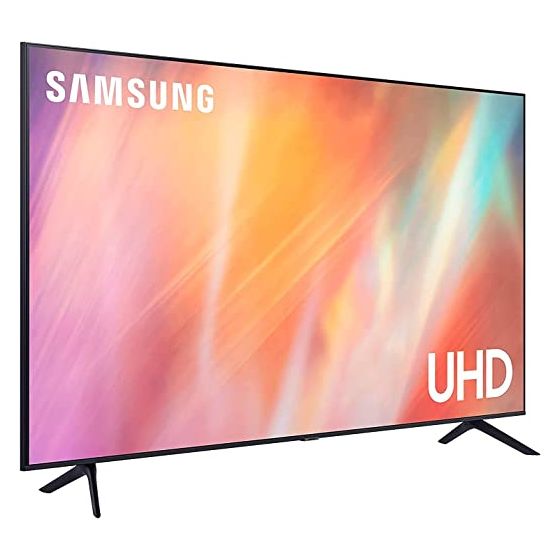 شاشة تلفزيون سمارت سامسونج ، مقاس 55 بوصة ، ليد ، دقة 4K UHD ، بريسيفر داخلي